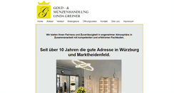 Desktop Screenshot of goldgreiner.de